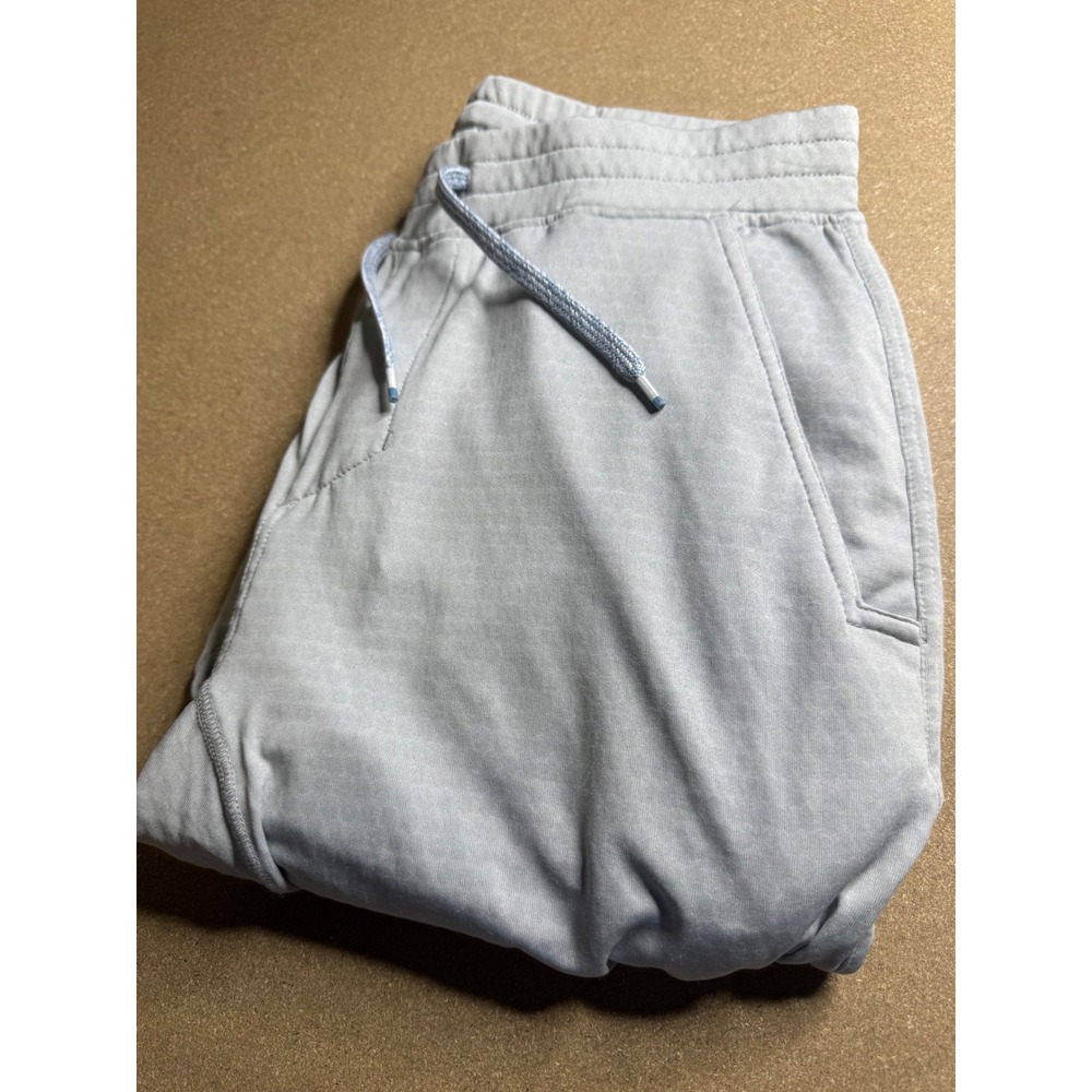 Amble Mens Recycled Polyester Blend Joggers Light Grey Size M 2310